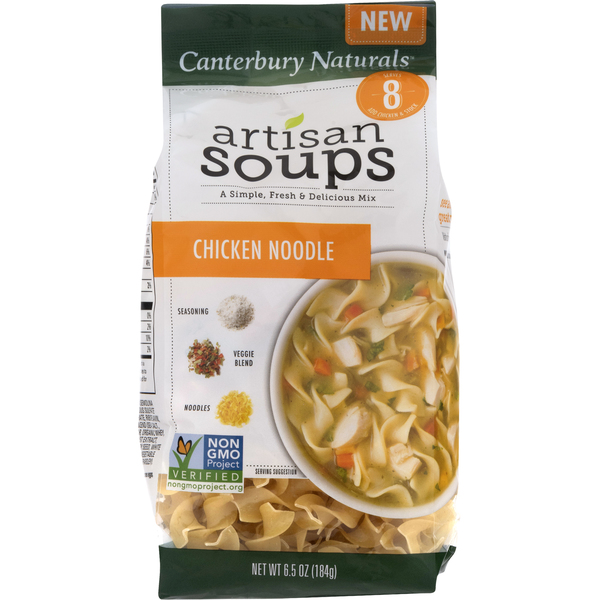 Save on Canterbury Naturals Artisan Soups Soup Mix Chicken Noodle Order