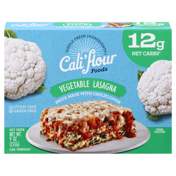 Save on Cali'flour Foods Vegetable Lasagna Frozen Order Online Delivery