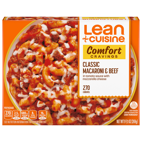 Save on Lean Cuisine Comfort Cravings Classic Macaroni & Beef in Tomato