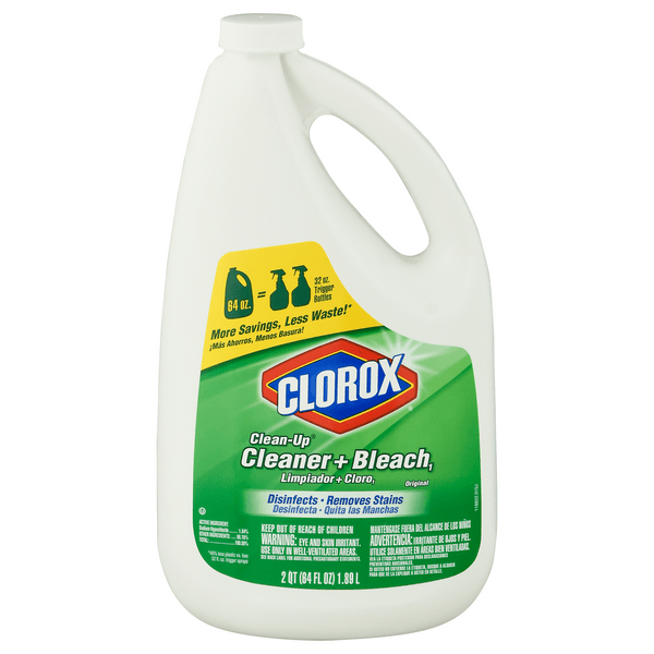 Clorox Bleach Ingredients Label