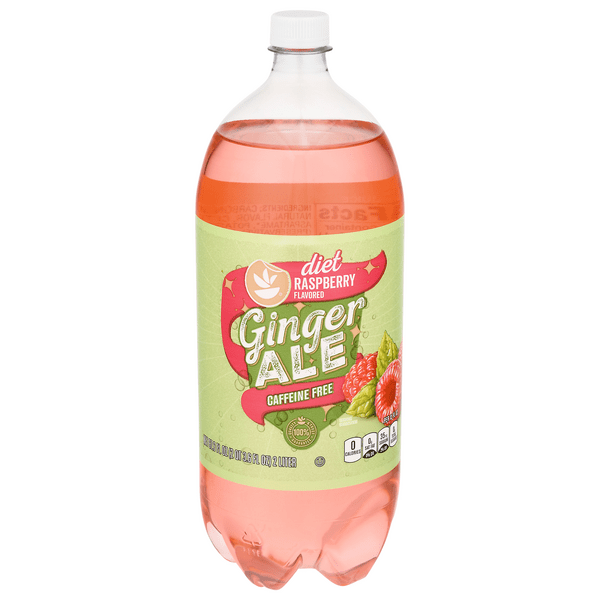 Save on Stop & Shop Diet Raspberry Ginger Ale Soda Caffeine Free Order