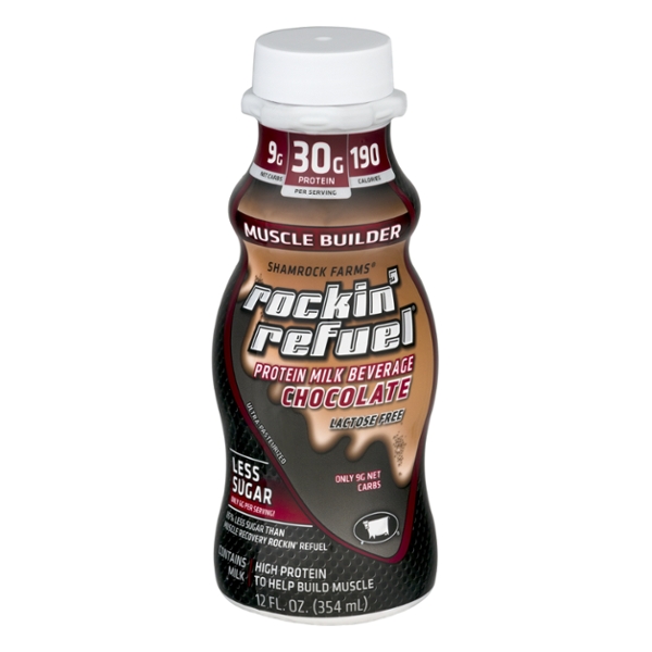Save on Shamrock Farms Rockin' Refuel Muscle Builder Protein Choc Milk