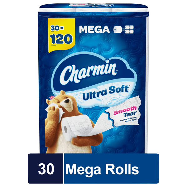 Save on Charmin Ultra Soft Mega Roll 2Ply Toilet Paper Order Online