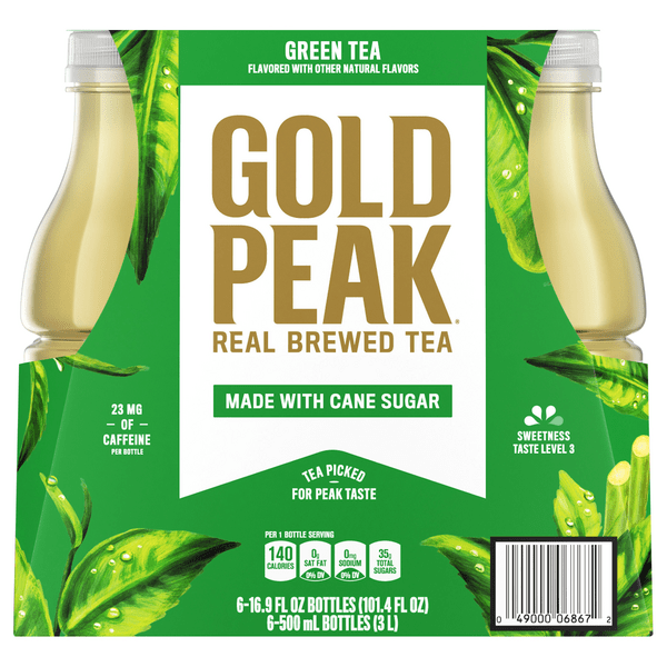 Save on Gold Peak Brewed Green Tea 6 pk Order Online Delivery Giant