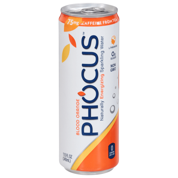 Save on Phocus Energizing Sparkling Water Blood Orange (Single) Order