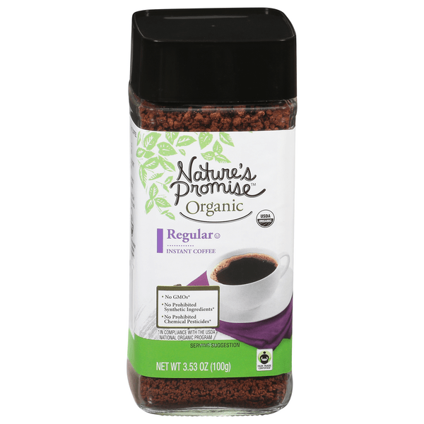 Save on Nature's Promise Organic Instant Coffee Regular Order Online