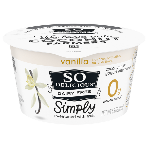 Save on So Delicious Dairy Free Coconut Milk Yogurt Alternative Vanilla