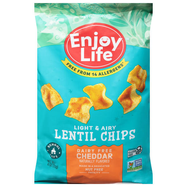 Save on Enjoy Life Lentil Chips Dairy Free Cheddar Order Online
