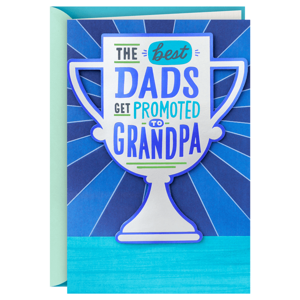 Save on Hallmark Father's Day Card for Grandpa (Best Dads Get Promoted