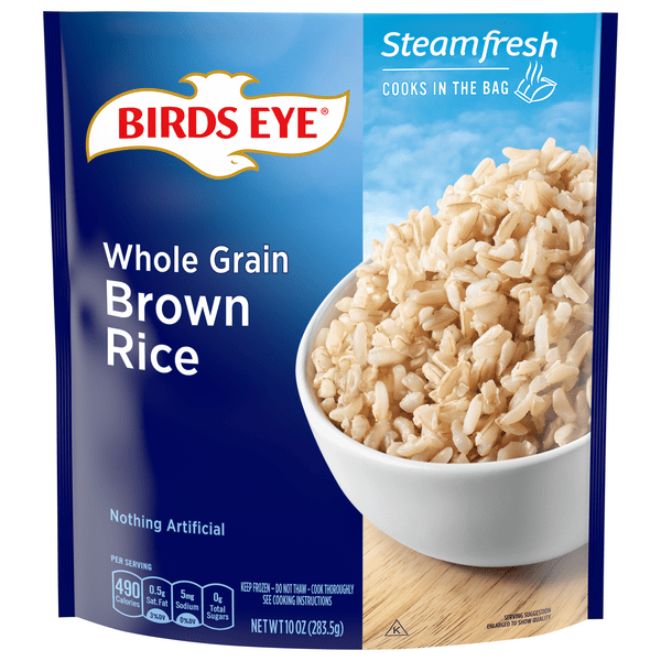Save on Birds Eye Steamfresh Whole Grain Brown Rice Frozen Order Online