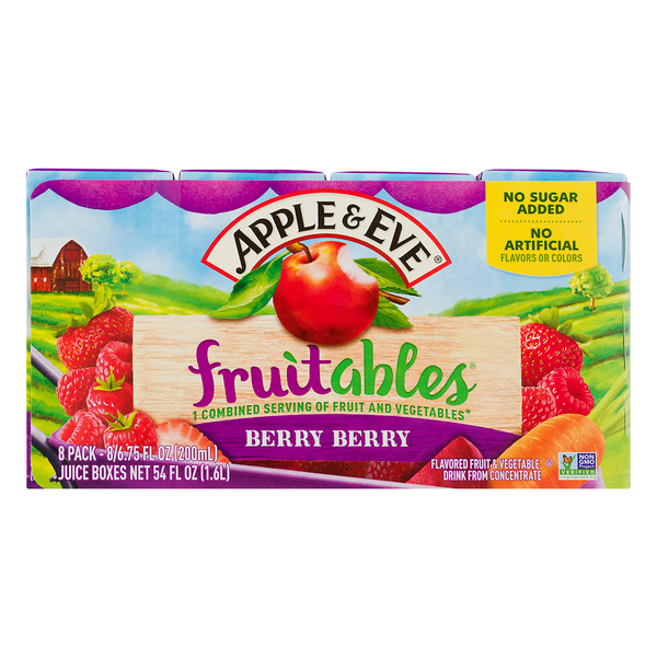 Save on Apple & Eve Fruitables Berry Berry Fruit & Vegetable Juice