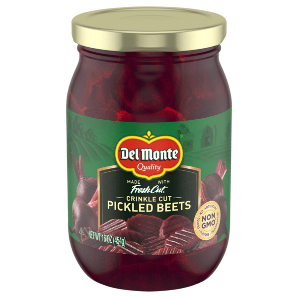 Save on Del Monte Harvest Selects Beets Pickled Crinkle Cut Order