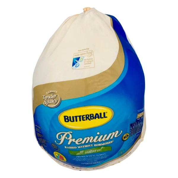 Save on Butterball Premium Young Turkey Hormone Free All Natural Frozen