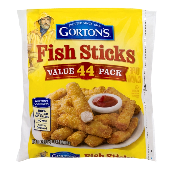 Crunchy Breaded Fish Sticks Gorton's Seafood, 43 OFF