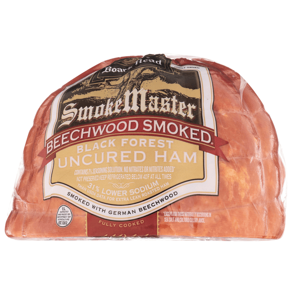 Save on Boar's Head Deli SmokeMaster Beechwood Smoke Black Forest Ham