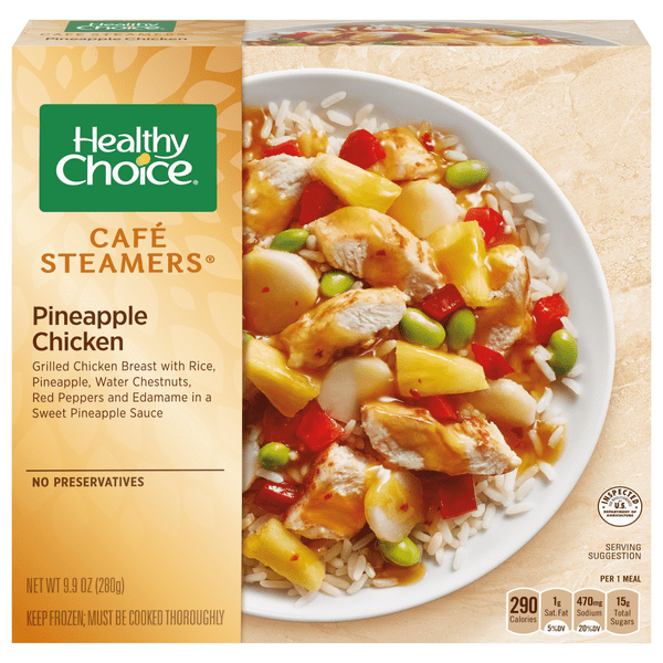 Save on Healthy Choice Cafe Steamers Pineapple Chicken Order Online