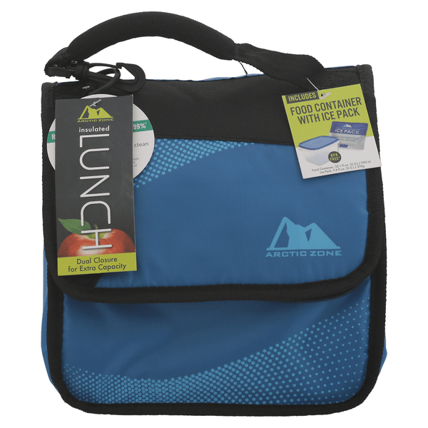 Save on Arctic Zone Insulated Lunch Bag with Food Container And Ice