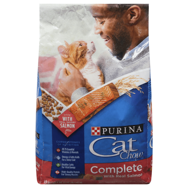 Save on Purina Cat Chow Complete Dry Cat Food Salmon Order Online