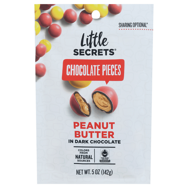 Save on Little Secrets Peanut Butter Dark Chocolate Pieces Order Online