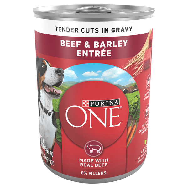 Save on Purina ONE Adult Wet Dog Food Tender Beef & Barley Natural Order Online Delivery Stop