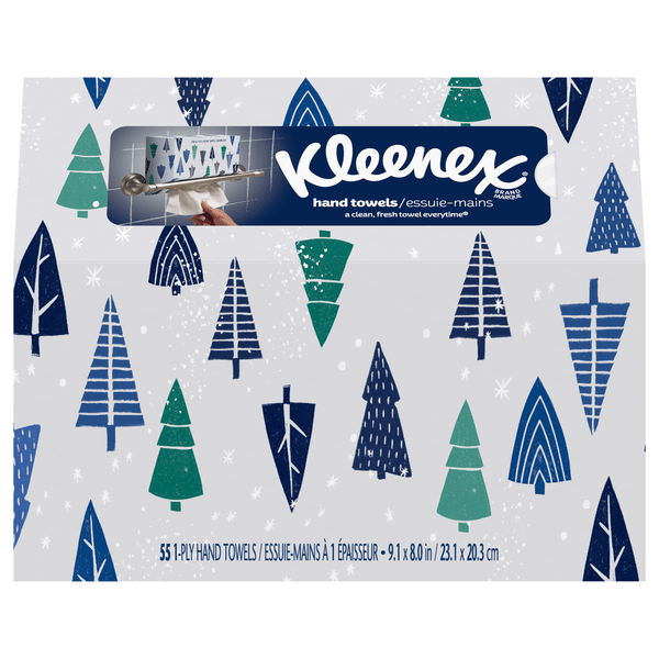 Save on Kleenex Holiday 1Ply Hand Towel Tissues Flat Box Order Online