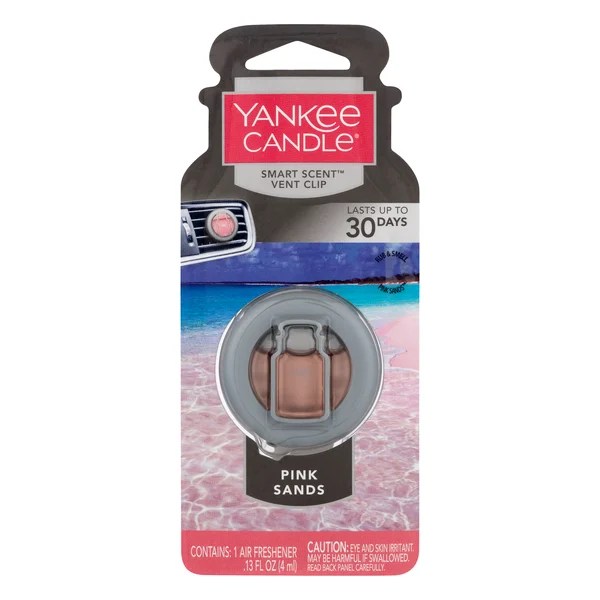 Save on Yankee Candle Smart Scent Vent Clip Air Freshener Pink Sands