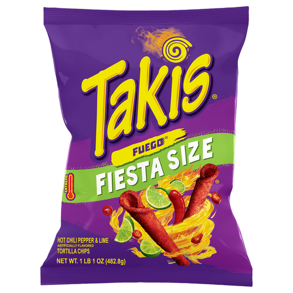 Takis Fuego Nutrition Label