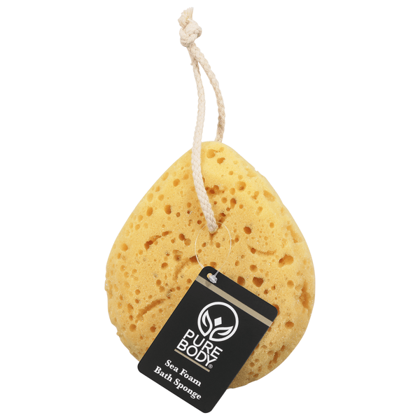 Save on Pure Body Sea Foam Bath Sponge Order Online Delivery Stop & Shop