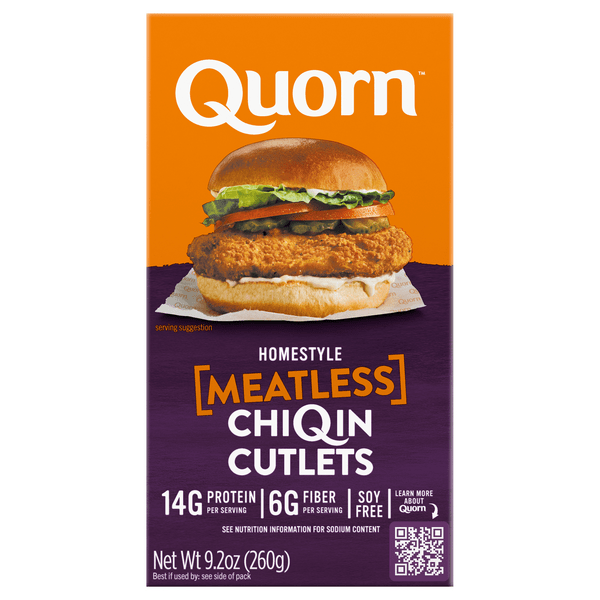 Save on Quorn Homestyle Meatless ChiQin Cutlets Order Online Delivery