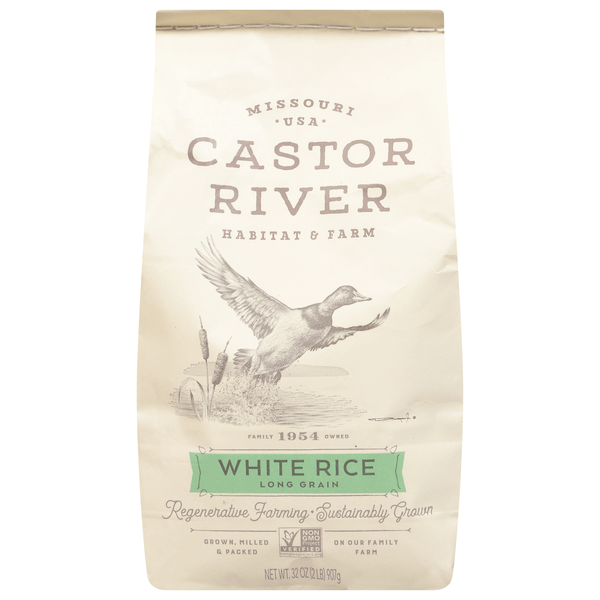 Save on Castor River Habitat & Farm White Rice Long Grain Order Online