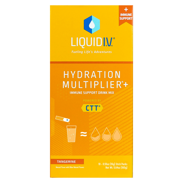 Save on Liquid IV Hydration Multiplier+ Immune Support Drink Mix Tangerine 10 ct Order Online