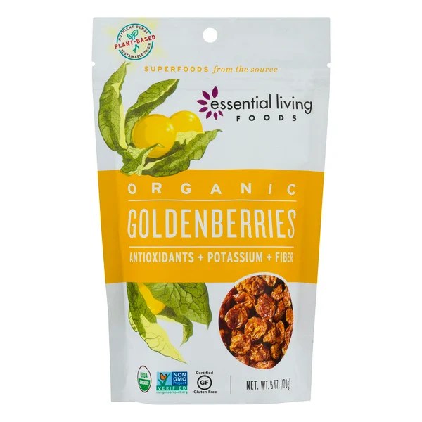 Save on Essential Living Foods Golden Berries Gluten Free Organic Order