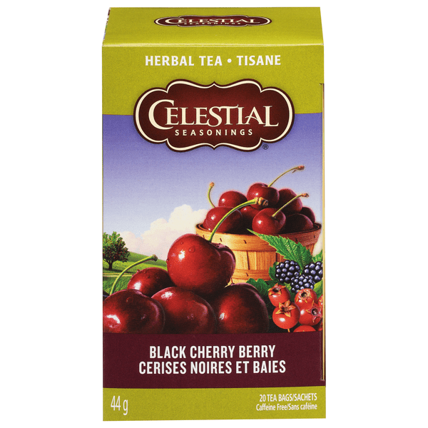 Save on Celestial Seasonings Caffeine Free Black Cherry Berry Herbal
