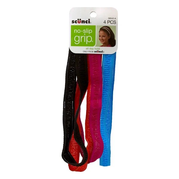 Save on Scunci Hair Bands Assorted Colors No Slip Grip Order Online