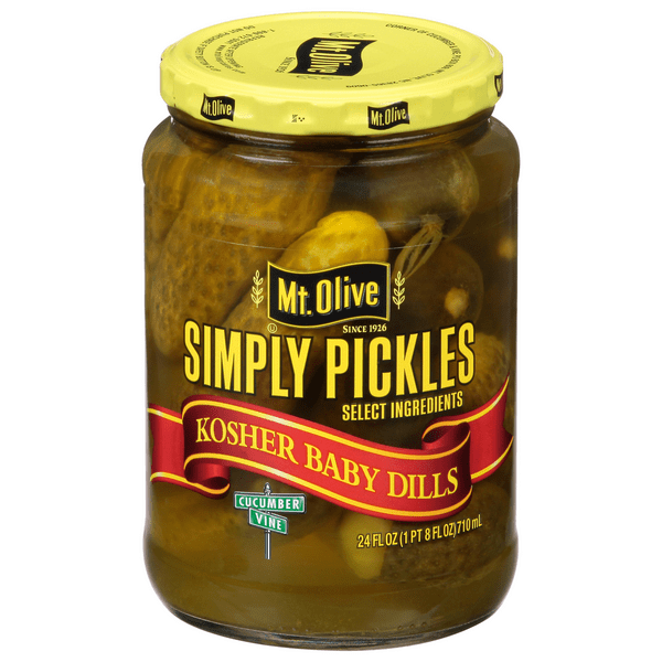 Save on Mt. Olive Simply Pickles Kosher Baby Dills Order Online
