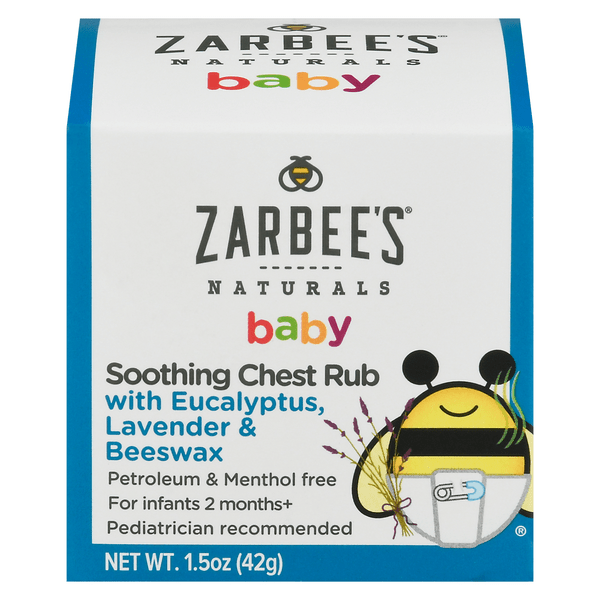 Save on Zarbee's Naturals Baby Soothing Chest Rub Order Online Delivery