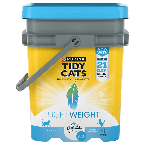 Save on Tidy Cats Lightweight Clumping Glade Clear Springs MultiCat