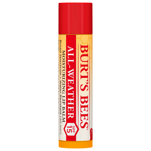 Save on Burt's Bees Moisturizing Lip Balm All Weather SPF 15 Order Online Delivery Stop & Shop