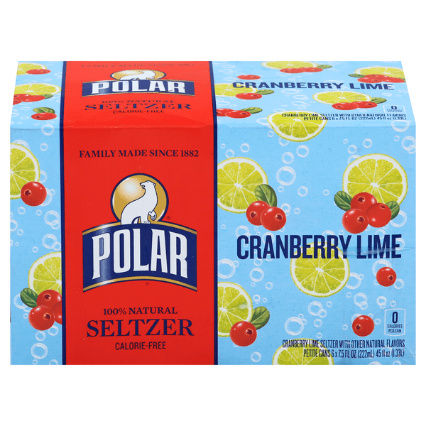 Save on Polar Seltzer CalorieFree Water Cranberry Lime 100 Natural