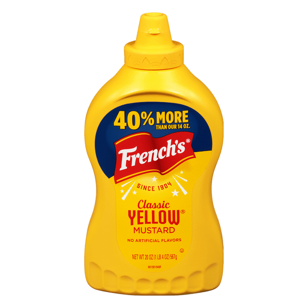 Save on French's Classic Yellow Mustard Gluten Free Order Online