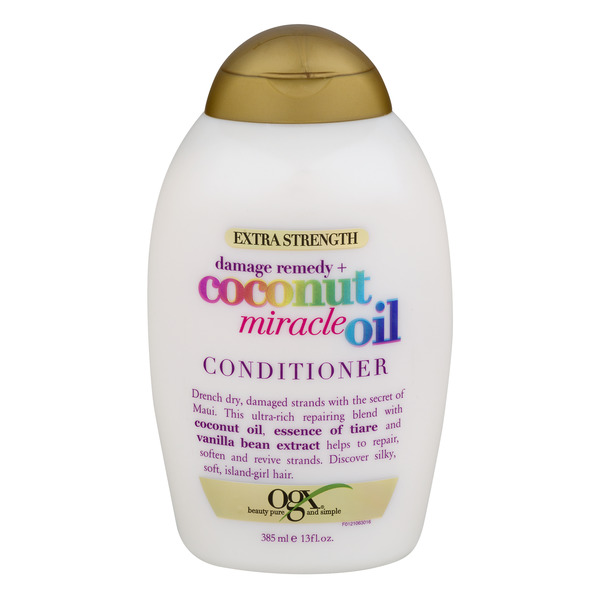 Save on OGX Coconut Miracle Oil Conditioner Extra Strength Sulfate Free