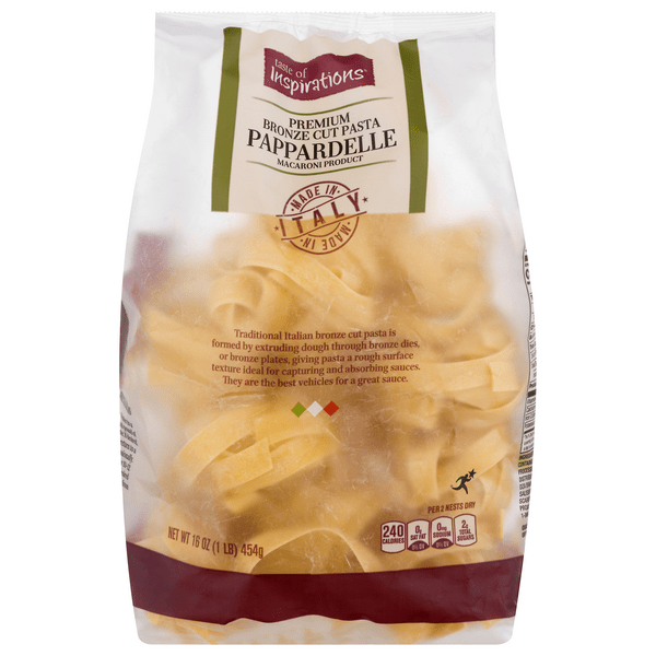 Save on Taste of Inspirations Premium Bronze Cut Pasta Pappardelle