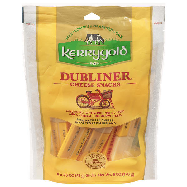 Save on Kerrygold Dubliner Cheese Sticks 8 ct Order Online Delivery
