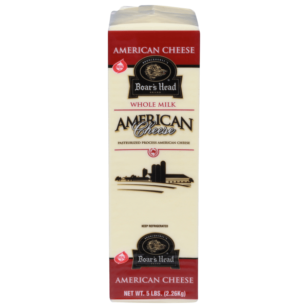 Save on Boar's Head Deli Whole Milk White American Cheese (Regular