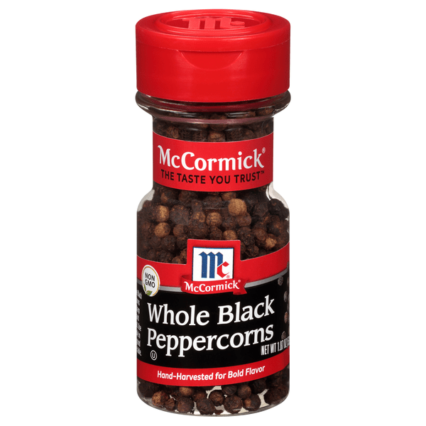 Save on McCormick Black Peppercorns Whole Order Online Delivery GIANT