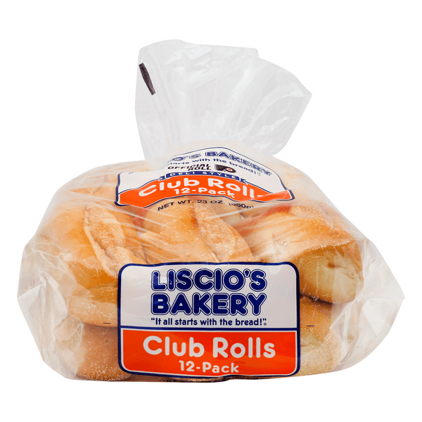 Save on Liscio's Bakery Deli Style Club Sandwich Rolls 12 ct Order
