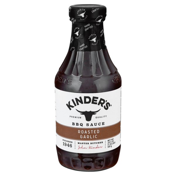Save on Kinder's BBQ Sauce Roasted Garlic Order Online Delivery Food Lion