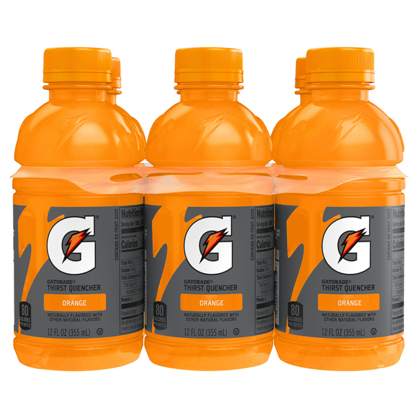 Save on Gatorade Thirst Quencher Sports Drink Orange 6 pk Order
