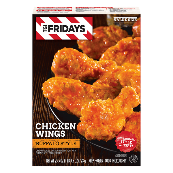 Save on TGI Fridays Chicken Wings Buffalo Style Frozen Order Online