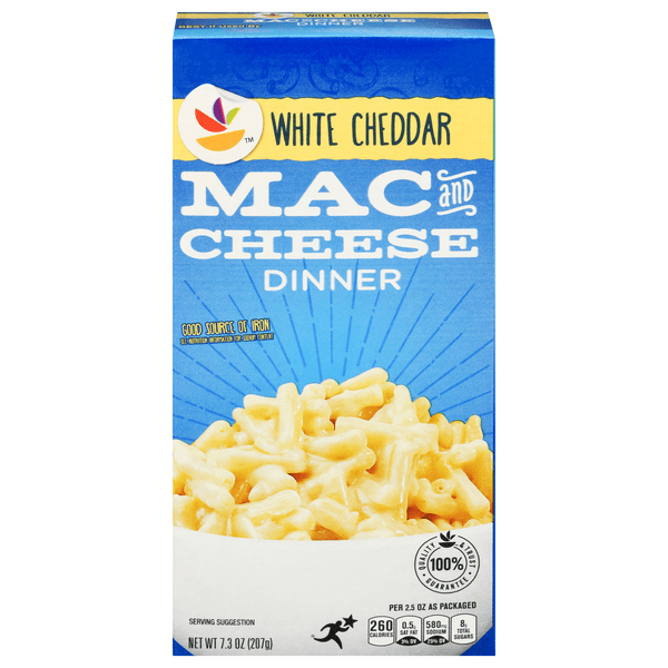 Save on Our Brand Macaroni & Cheese Dinner White Cheddar Order Online Delivery MARTIN'S